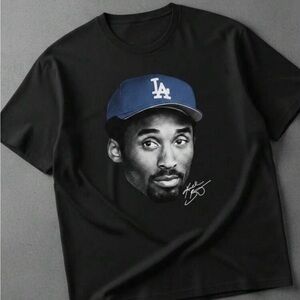 With Kobe Portrait & LA Cap Print -